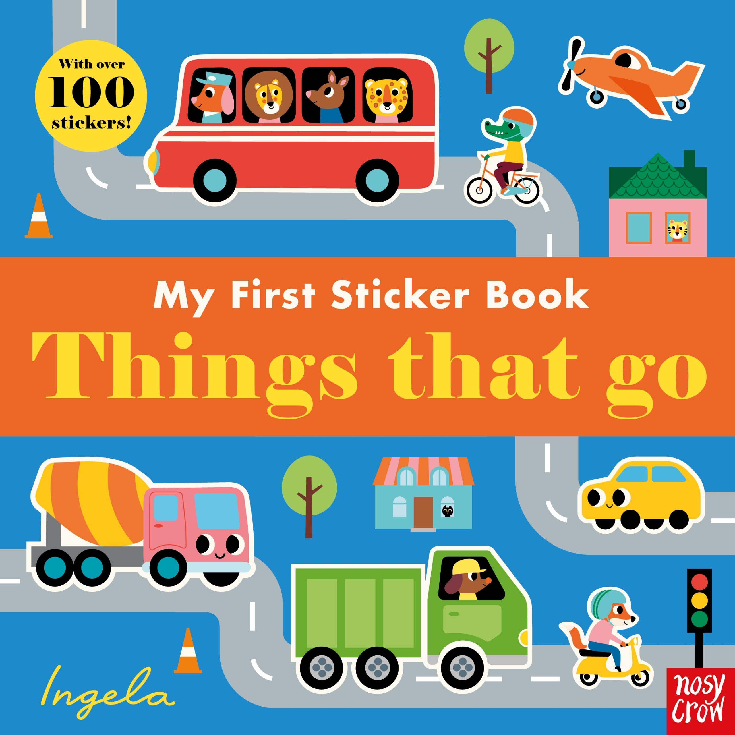 My First Sticker Book: Things That Go